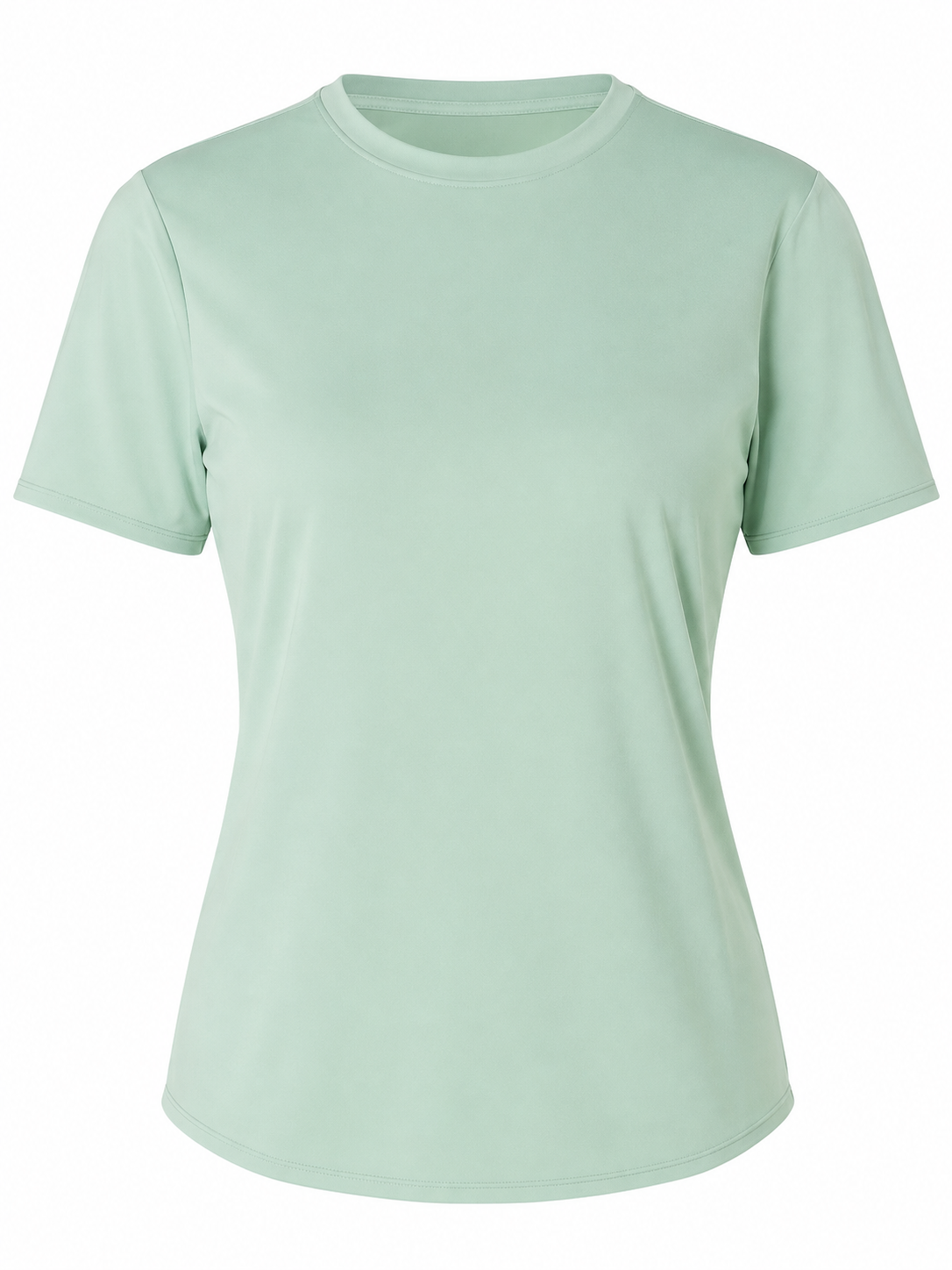Mint Green Crew Neck Short Sleeve T-Shirt
